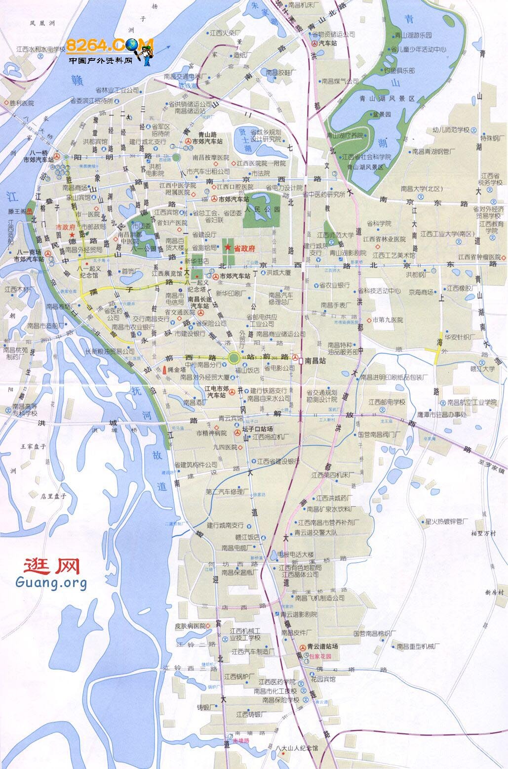 南昌最新地图，城市的脉络与变迁