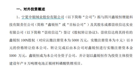 中银绒业最新内部消息深度解析与观点论述